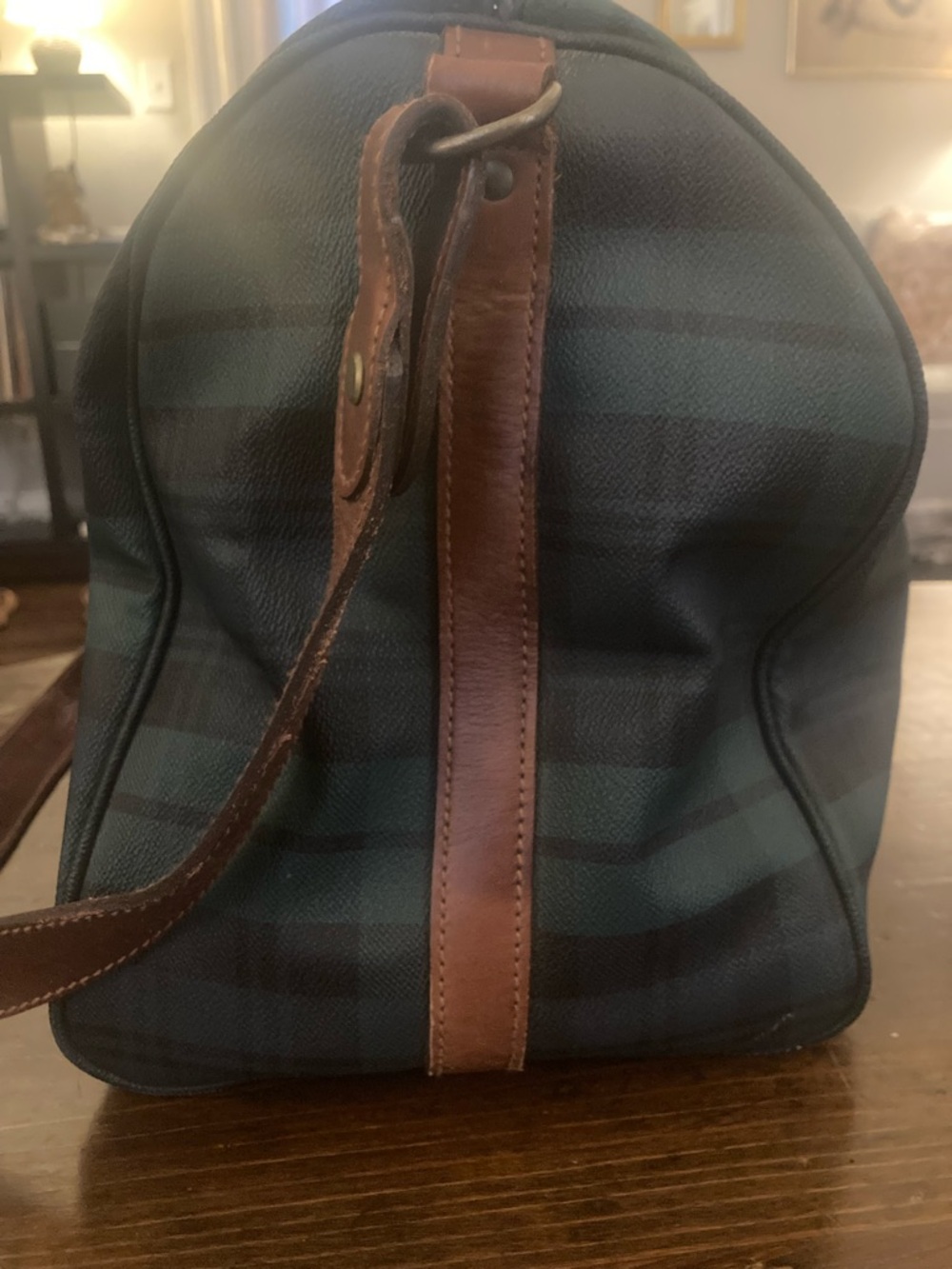 POLO RALPH LAUREN - Green tartan Duffle bag - Picture 11 of 15